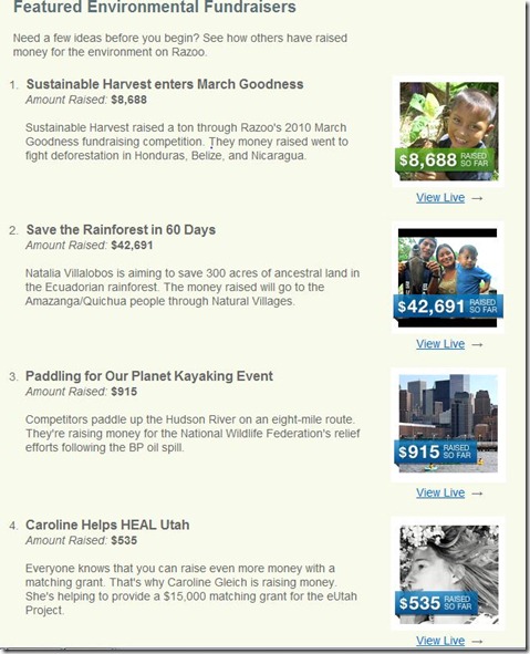 featured environmental fundraiser on razoo featured environmental fundraiser on razoo